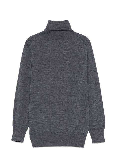 Maglione con logo ricamato PAOLO PECORA KIDS | PP3741GRIG M